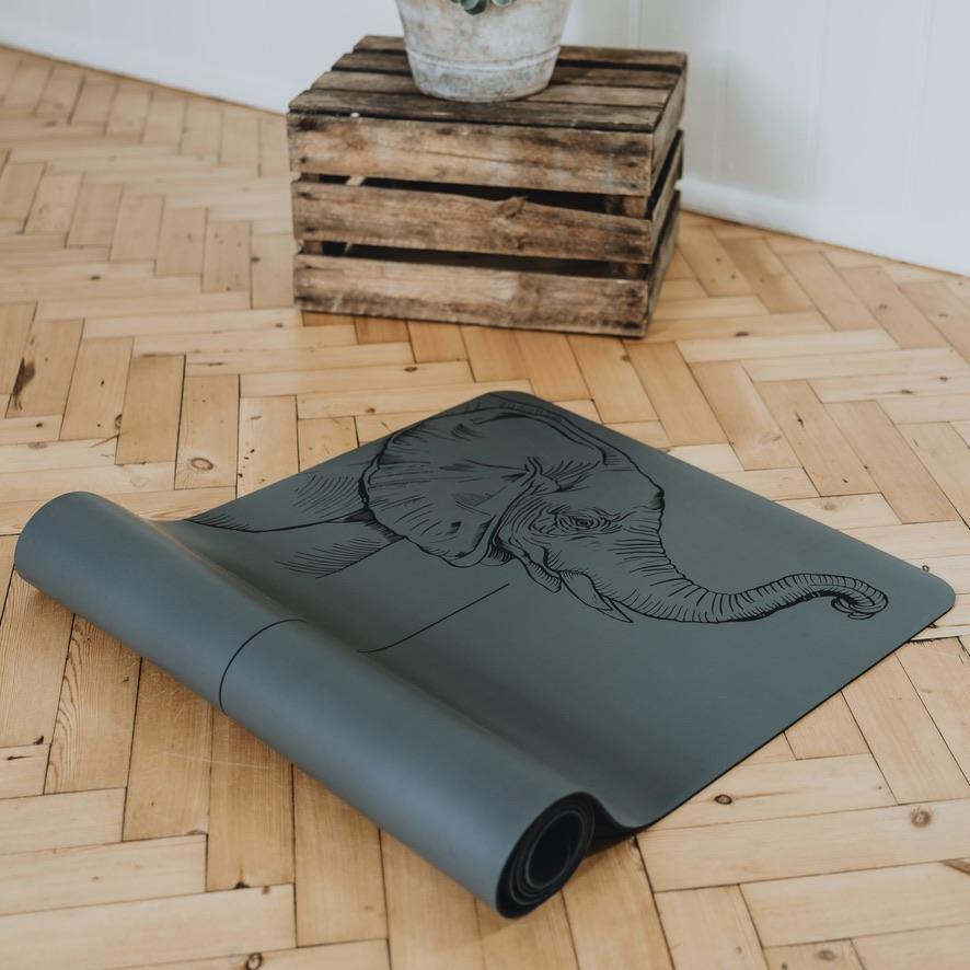 Majestic Elephant Yoga Mat - One Happy Yogi