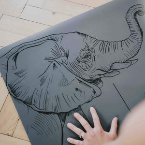 Majestic Elephant Yoga Mat - One Happy Yogi